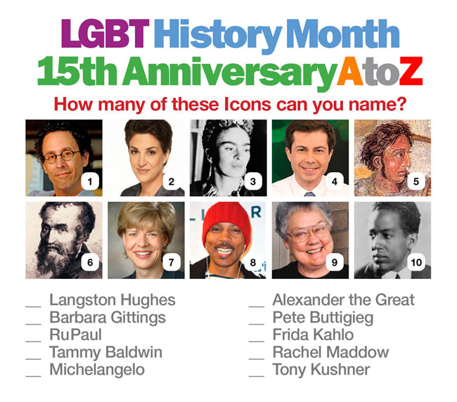 LGBT History Quiz - GAAMC