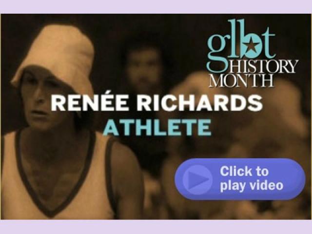 Renée Richards | LGBTHistoryMonth.com