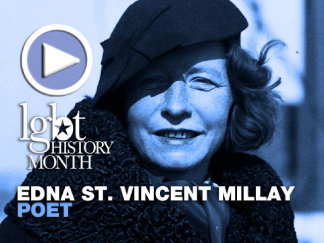Edna St. Vincent Millay  LGBTHistoryMonth.com