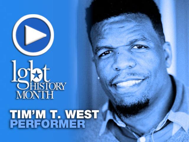 Tim'm T. West | LGBTHistoryMonth.com