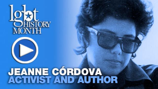 Jeanne Córdova  LGBTHistoryMonth.com